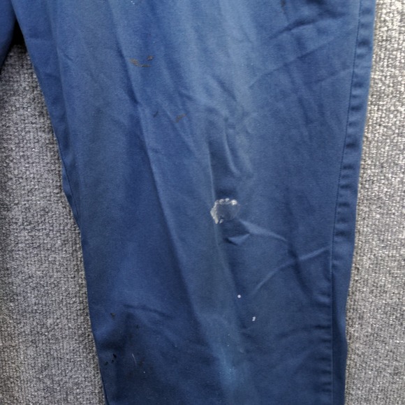 U.S. Navy Men's Utility Coveralls Blue Size 46L Actual 38x29.5 Embroidered - Picture 10 of 16